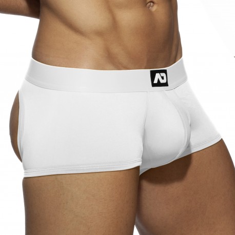  Boxer Bottomless Fetish - blanc - AD FÉTISH ADF93 C01 