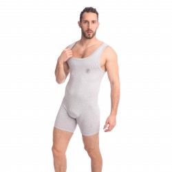  Hypnos - Slip'n Bodysuit Gris - L'HOMME INVISIBLE HW157-HYP-GC1 