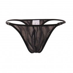  Flamme Noire - String Striptease - L'HOMME INVISIBLE UW08-FLA-001 