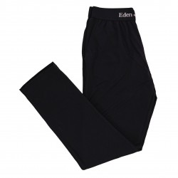  Pyjama Eden Park coton bio rayé - bleu - EDEN PARK E501G67-039 