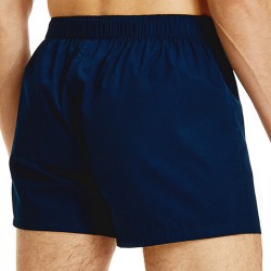  2 pack boxer shorts in cotone biologico - Borgogna e navy - TOMMY HILFIGER UM0UM02188-0SD - per 
