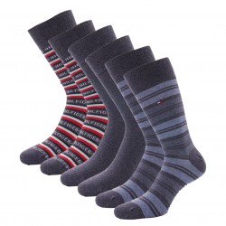  Pack de 3 pares de calcetines para regalo - jeans - TOMMY HILFIGER 701210901-003 