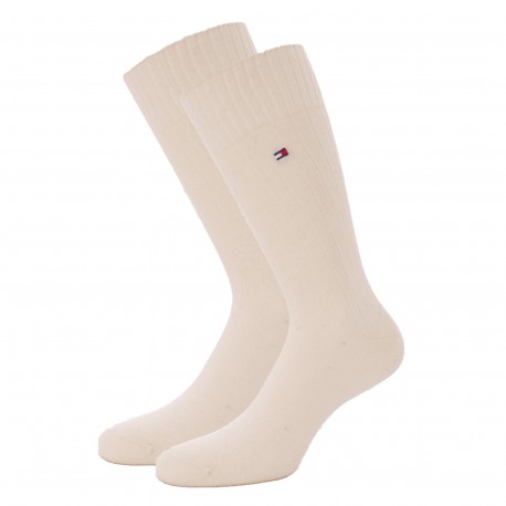  Cashmere Wool Blend Socks - white - TOMMY HILFIGER 701210546-001 