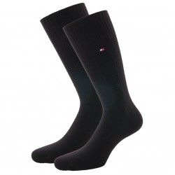 Cashmere Wool Blend Socks - black