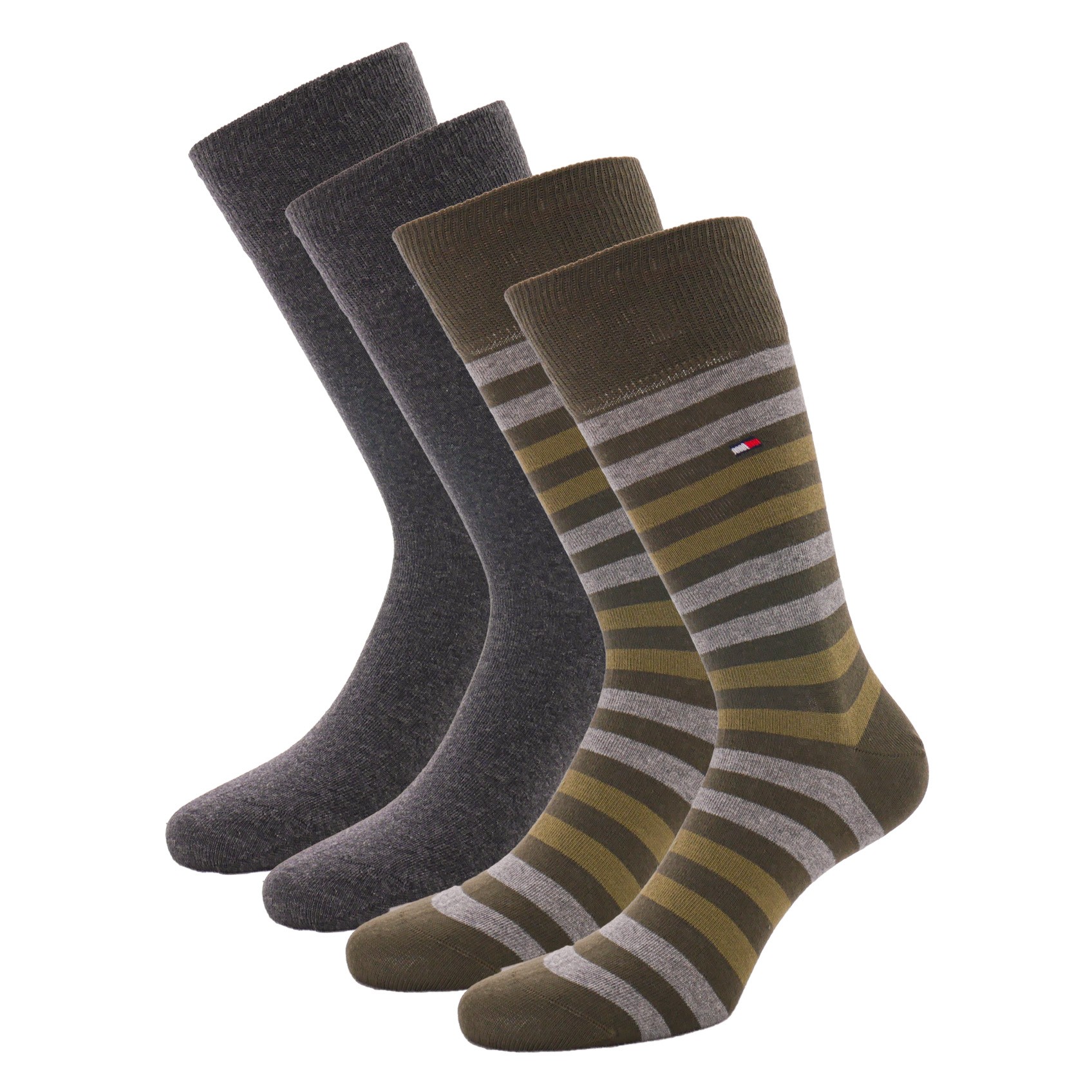 of 2 pairs of socks olive - Tommy Hilfiger : sale of Socks fo...