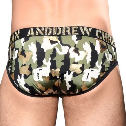  Glam Camouflage Brief w/ Almost Naked - ANDREW CHRISTIAN 92174-MULTI 