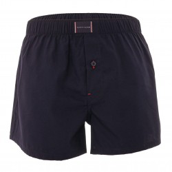  2-Pack Woven Organic Cotton Boxer Shorts - Burgundy and navy - TOMMY HILFIGER UM0UM02188-0SD - per 