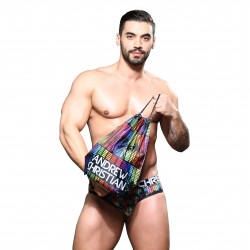  Digital Paradise Pride Backpack - ANDREW CHRISTIAN 8571-MULTI 