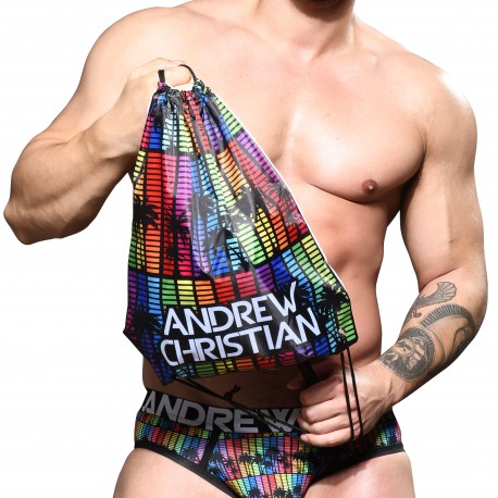 Digital Paradise Pride Backpack - ANDREW CHRISTIAN 8571-MULTI Digital Paradise Pride Backpack - ANDREW CHRISTIAN 8571-MULTI