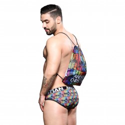  Digital Paradise Pride Backpack - ANDREW CHRISTIAN 8571-MULTI 