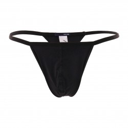  G-String Plume noir - HOM 359931 0004  