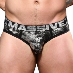  MASSIVE Sparkle Brief - ANDREW CHRISTIAN 92159-BLKSI 