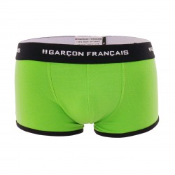 Boxershorts, Shorty der Marke GARçON FRANçAIS - Der grüne Boxer - Ref : SHORTY12 VERT