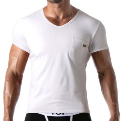  T-shirt French - blanc - TOF PARIS TOF167B 