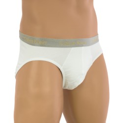 Slip de la marca CALVIN KLEIN - Slip silver pro stretch blanc - Ref : M5310E Q46