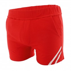  Short Paris Rouge/Blanc - TOF PARIS SH0009RB 