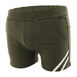  Paris Shorts Khaki/white - TOF PARIS SH0009KB 