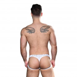  Jock Snow Sheer w/ Almost Naked - ANDREW CHRISTIAN 92249-WHTSL 