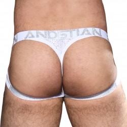  Jockstrap Snow Sheer w/ Almost Naked - ANDREW CHRISTIAN 92249-WHTSL 