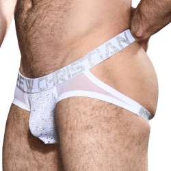  Jockstrap Snow Sheer w/ Almost Naked - ANDREW CHRISTIAN 92249-WHTSL 