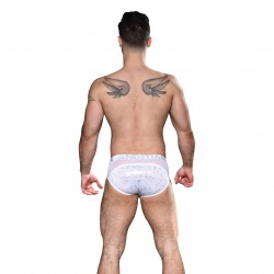  Brief Snow Sheer Arch w/ Almost Naked - ANDREW CHRISTIAN 92247-WHTSL 