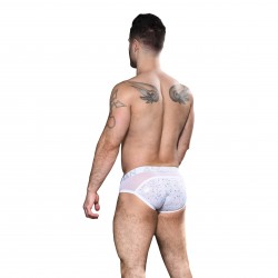  Brief Snow Sheer Arch w/ Almost Naked - ANDREW CHRISTIAN 92247-WHTSL 