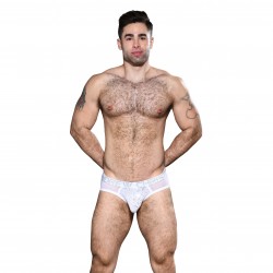  Slip Snow Sheer Arch w/ Almost Naked - ANDREW CHRISTIAN 92247-WHTSL 