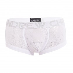  Boxer Snow Sheer w/ Almost Naked - ANDREW CHRISTIAN 92251-WHTSL 