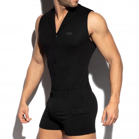  Sleeveless bodysuit - noir - ES COLLECTION SP257-C10 