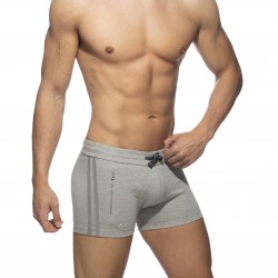  Zip pocket sports short - gris - ADDICTED AD1002-C11 