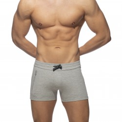  Zip pocket sports short - blanc - ADDICTED AD1002-C11 