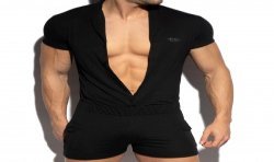  Sleeves bodysuit - noir - ES COLLECTION SP256-C10 