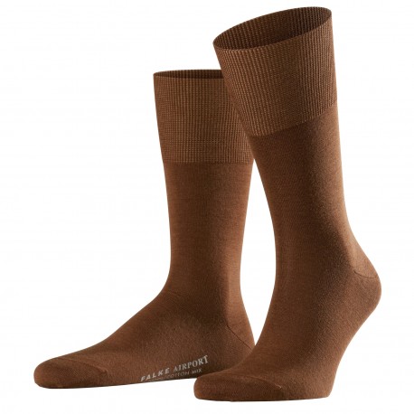  Chaussettes AIRPORT - marron - FALKE 14435-5536 