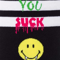  Chaussettes Smiley Sucker - noir - BURLINGTON 21833-3000 