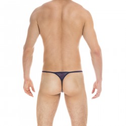  Axel String Striptease - Bleu de Nuit - L'HOMME INVISIBLE MY83-AXE-048 