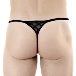  Nightcall Striptease Thong Black - L'HOMME INVISIBLE MY83-CAL-001 