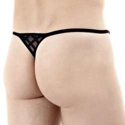  Nightcall Striptease Thong Black - L'HOMME INVISIBLE MY83-CAL-001 