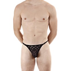  Nightcall Striptease Thong Black - L'HOMME INVISIBLE MY83-CAL-001 