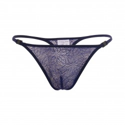  Axel String Striptease - Bleu de Nuit - L'HOMME INVISIBLE MY83-AXE-048 