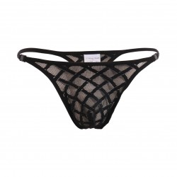  Nightcall Striptease String Noir - L'HOMME INVISIBLE MY83-CAL-001 