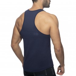  Camiseta sin mangas de algodón - coral de cuello en U - ADDICTED AD997-C09 