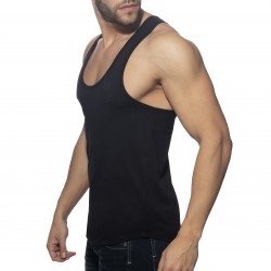  Débardeur U-neck Cotton - noir - ADDICTED AD997-C10 