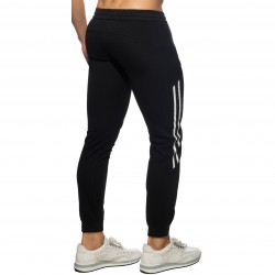  Double zip Jogging pants - noir - ADDICTED AD1012-C10 