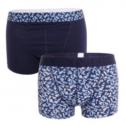  Lot de 2 Boxers HO1 Blue Flower - navy - HOM 405764-D015 