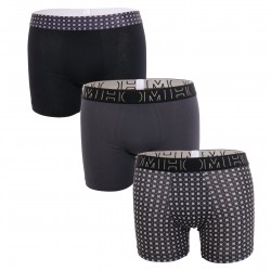  Lot de 3 Boxers long Tommy - noir - HOM 405767-T011 