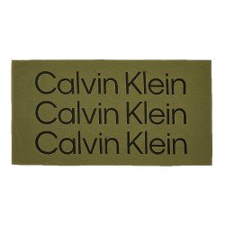  Toalla de playa Calvin Klein New basil - caqui - CALVIN KLEIN KU0KU00090-MSP 