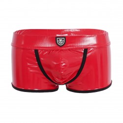  Boxer Vinyl - rouge - TOF PARIS TOF184R 