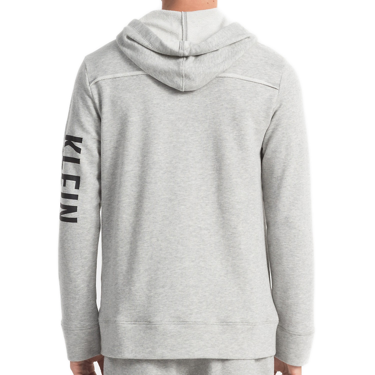 - Klein Calvin grauem : Logo mit von Verkauf Kapuzen-Sweatshirt