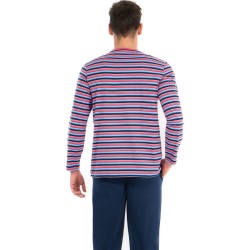  Pyjama long homme col T Casual Eminence - EMINENCE 7M55 1771 