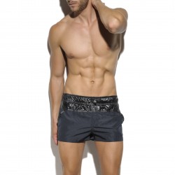 Short de bain Harry Shiny noir - ref :  1657 C10